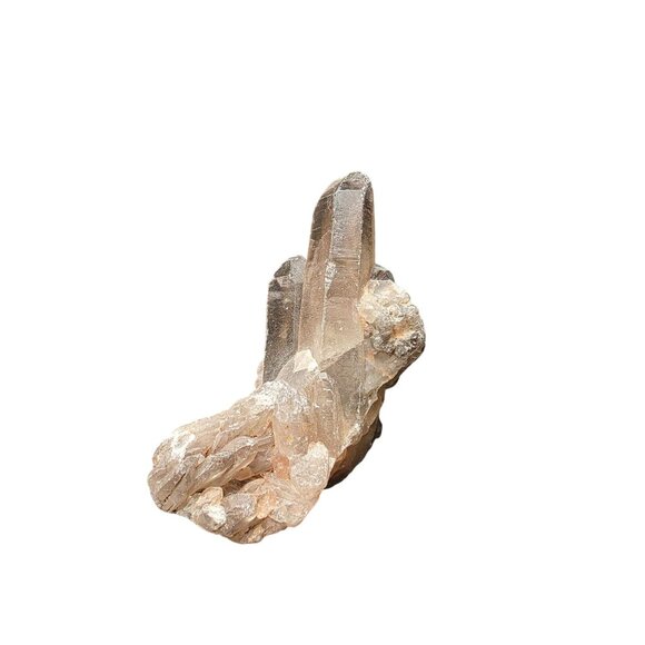 Rough Smoky Quartz Point Crystal Cluster - Picture 4 of 10